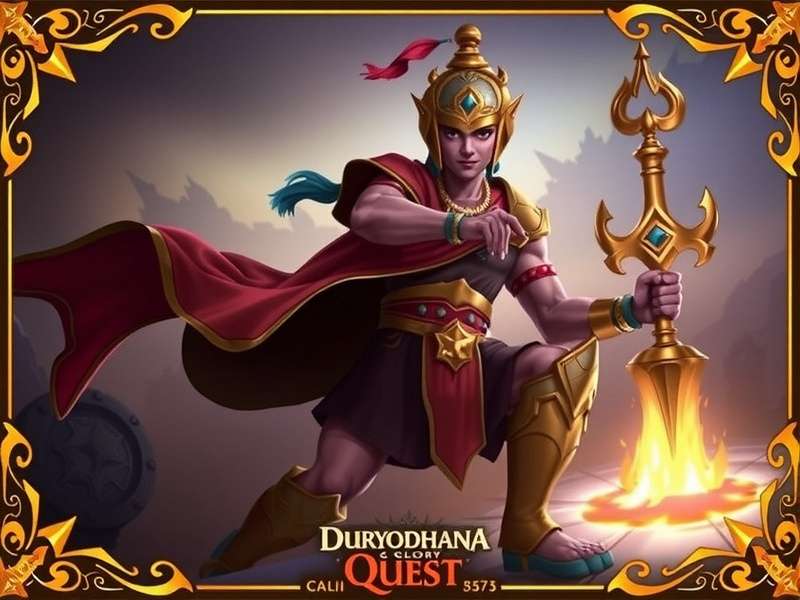 Duryodhana S Glory Quest Game Banner