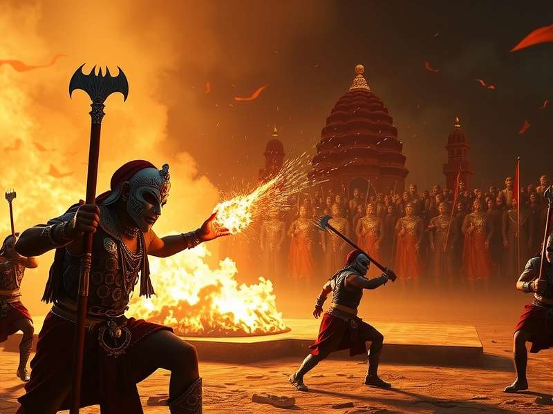 Duryodhana S Glory Quest Combat Scene